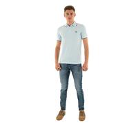fred perry Polo mm3600 y25 lgic/swhi/tnsbl, blu, XL