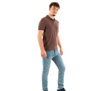 Fred Perry Polo Plain U85 Brick/Warm Grey, marrone, XL