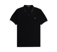 Fred Perry - Polo Shirt - -Tops -Uomo -Nero -L