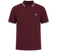Fred Perry Polo Slim Fit Twin Tipped M3600, rosso, L