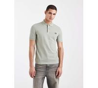 Fred Perry - Polo verde pallido con logo XL