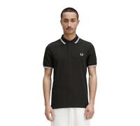 Fred Perry - Polo Verde Twin Tipped - - Tops - Uomo - Nero - XL