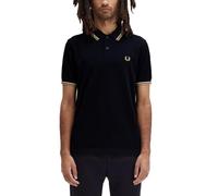 Fred Perry Polo Manica Corta Slim Fit Blu - Taglia XL Abbigliamento Uomo Polo