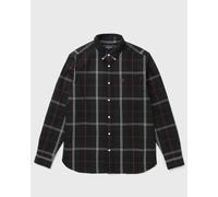 Fred Perry POPLIN TARTAN SHIRT men Longsleeves black in taglia:M