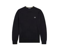 Fred Perry CLASSIC CREW NECK JUMPER men Sweatshirts black in taglia:XL