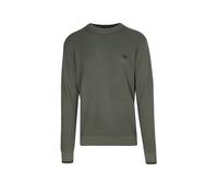 FRED PERRY Pullover STITCH oliva | XL