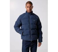 Fred Perry - Raglan Sleeve Padded Jacket Blu - Abbigliamento M Blu