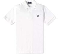 Fred Perry Reissues Original UK Plain Polo White Navy, bianco, 48