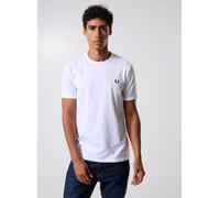 Fred Perry RINGER TEE men Shortsleeves white in taglia:L