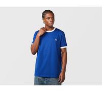 Fred Perry Ringer T-Shirt, blu L,XL,S