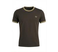 Fred Perry Ringer T-Shirt, Maglietta Uomo - XL