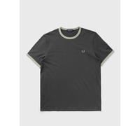 Fred Perry RINGER T-SHIRT men Shortsleeves grey in taglia:M