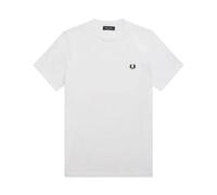 Fred Perry - Ringer T-shirt - - Tops - Uomo - Bianco - L