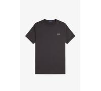 Fred Perry Ringer Tee - T-shirt A Manica Corta Grigio - Taglia M Abbigliamento