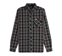 Fred Perry, ,Shirts ,Uomo ,Nero ,L Blouses Camicie