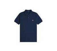 Fred Perry Slim Fit Plain Polo M6000, blu, M