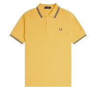 Fred Perry Slim Fit Twin Tipped Polo M3600, giallo, M