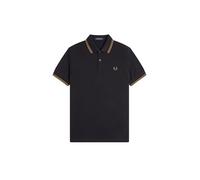 Fred Perry Slim Fit Twin Tipped Polo M3600, Nero , XXL