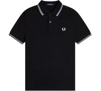 Fred Perry Slim Fit Twin Tipped Polo M3600, Nero , XXL