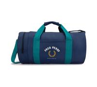 Fred Perry - Sport Nylon Large Barrel Bag - - Bags - Uomo - Blu - ONE SIZE