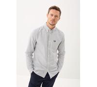 Fred Perry - STRIPE OXFORD SHIRT Blu - Abbigliamento XL Blu