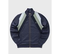 Fred Perry STRIPED PANEL TRACK JACKET men Track Jackets blue in taglia:L