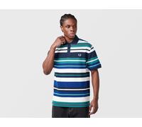 Fred Perry Striped Relaxed Polo Shirt, blu M,S,L,XL