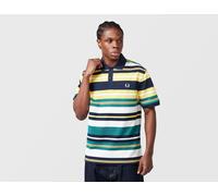 Fred Perry Striped Relaxed Polo Shirt, giallo XL,S,L,M