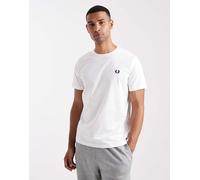 Fred Perry - T-shirt bianca-Bianco S
