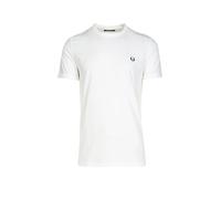 Fred Perry RINGER TEE men Shortsleeves white in taglia:M