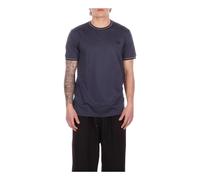Fred Perry - T-shirt con Logo Frontale - -Tops -Uomo -Blu -XL