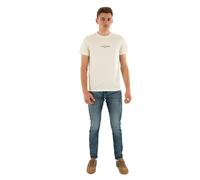 fred perry T-shirt Embroidered f79 Ecru, bianco, L