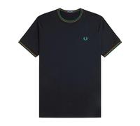 Fred Perry - T-shirt in maglia di cotone - - Tops - Uomo - Blu - L
