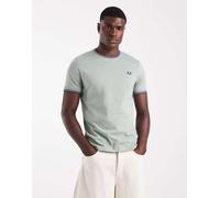 Fred Perry - Twin Tipped T-Shirt Verde - Abbigliamento S Verde