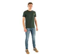 Fred Perry T-shirt m3519 x89 Short Green, blu, XL
