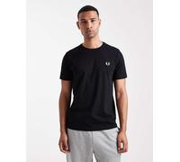 Fred Perry - T-shirt nera-Nero XS