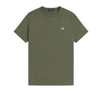 Fred Perry - T-shirt Ringer - - Tops - Uomo - Verde - XL