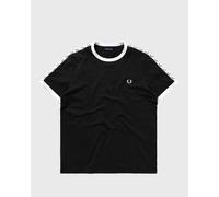 T-shirt con finiture a contrasto e strisce Fred Perry Noir 2XL