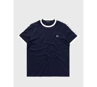 Fred Perry TAPED RINGER TEE men Shortsleeves blue in taglia:S