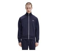 Fred Perry - Taped Track Jacket - - Sweatshirts & Hoodies - Uomo - Blu - S