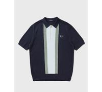 Fred Perry TEXTURED STRIPE KNITTED SHIRT men Polos multi in taglia:M