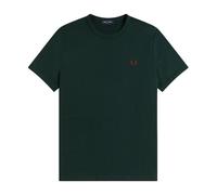 Fred Perry, ,Tops ,Uomo ,Verde ,M Ringer T-Shirt