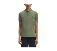 Fred Perry, ,Tops ,Uomo ,Verde ,S Polo Verde Stile Classico