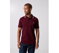 Fred Perry - Twin Tipped Fred Perry Shirt Bordeaux - Abbigliamento S Bordeaux