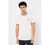 Fred Perry - Twin Tipped T-Shirt Bianco - Abbigliamento - Taglia XL XL Bianco