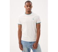 Fred Perry - Twin Tipped T-Shirt Bianco - Abbigliamento XXL Bianco