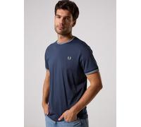 Fred Perry - Twin Tipped T-Shirt Marine - Abbigliamento L Marine