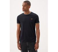 Fred Perry - Twin Tipped T-Shirt Nero - Abbigliamento S Nero