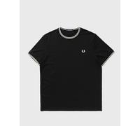 Fred Perry TWINTIPPEDT-SHIRT men Shortsleeves black in taglia:M