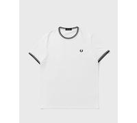 Fred Perry TWINTIPPEDT-SHIRT men Shortsleeves white in taglia:XXL